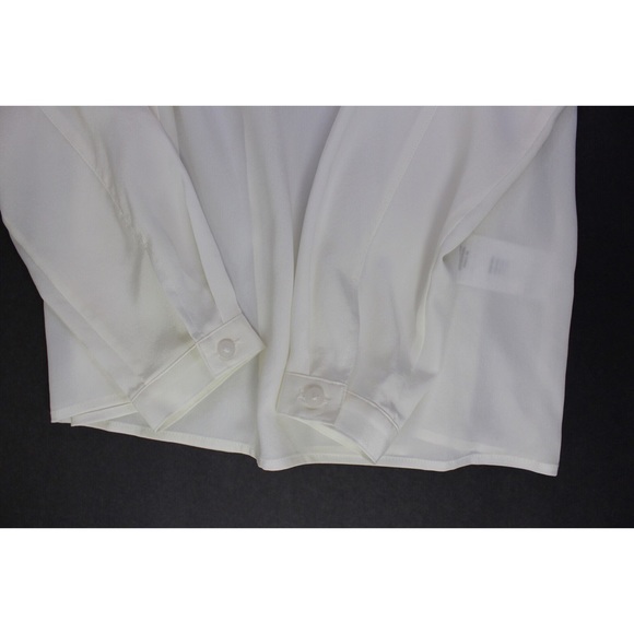 J BRAND Chrystal Pleated Silk Top NWT XS - Picture 6 of 8